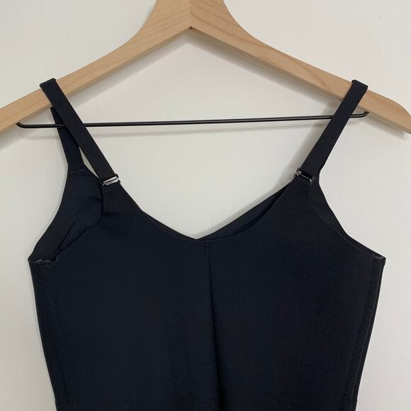 Honeylove Mid-Thigh Sleeveless V-Neck Sculpt Compression Bodysuit Small - Picture 8 of 15